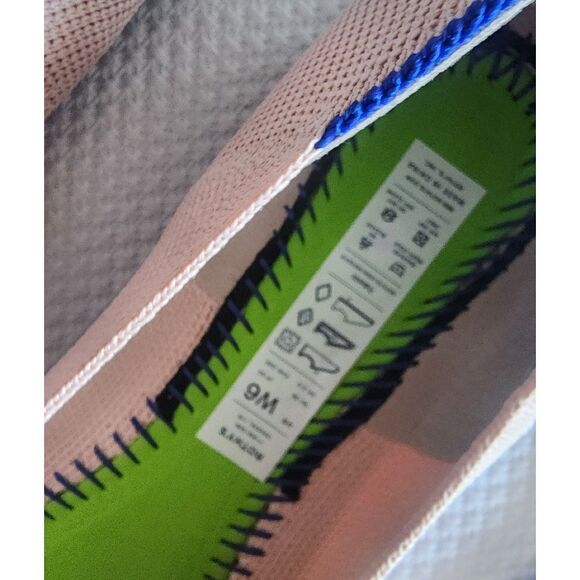 Rothy's Black and soft pink Flats with Elegant Two-Tone Design - Picture 9 of 10